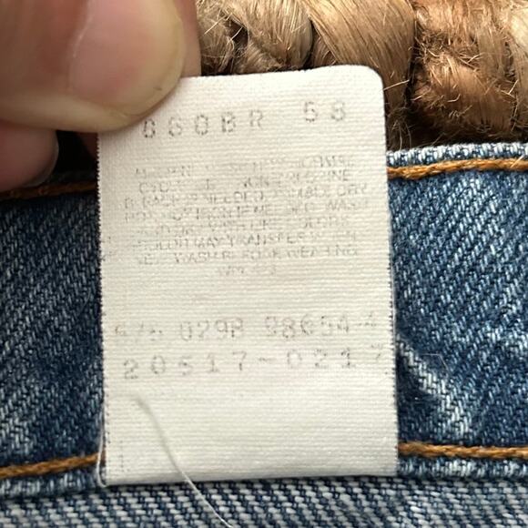 Vintage Men's Levi’s light wash 517 Bootcut Jeans – Made in USA – Size 34 - Picture 13 of 13